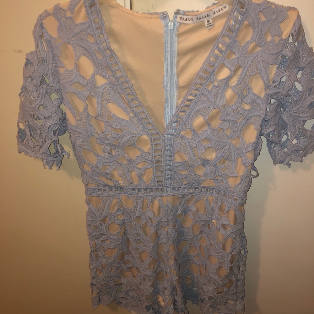 Light blue romper